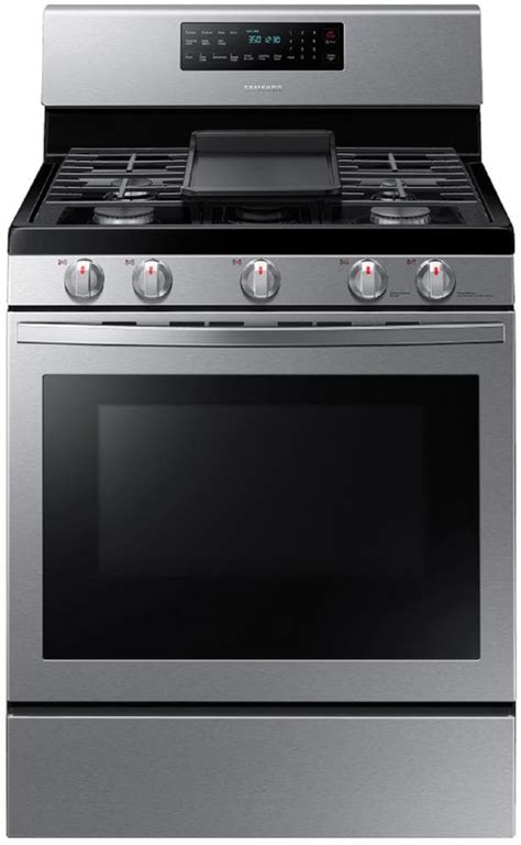 9-cu ft Self-Cleaning Convection Oven Freestanding Electric Range (Stainless Steel) at Lowe's. . Samsung stove lowes